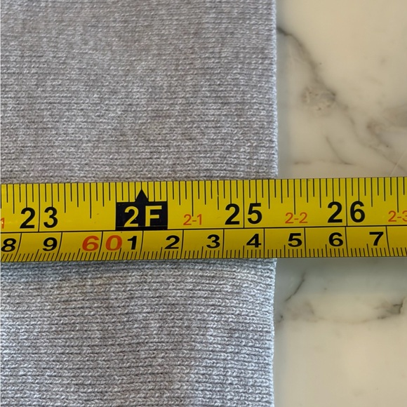 EUC TITLE NINE Full Zip Mid Weight Cotton/Wool Nordic Sweater Size M Gray/White - Picture 11 of 14